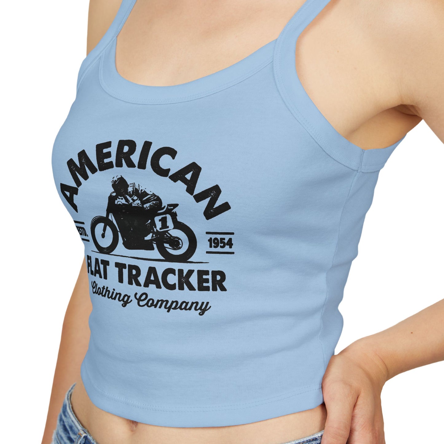 Women's Crest Spaghetti Strap Tank Top (Various Colors)