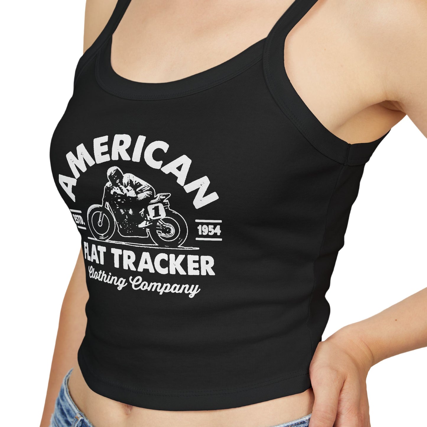 Women's Crest Spaghetti Strap Tank Top (Various Colors)