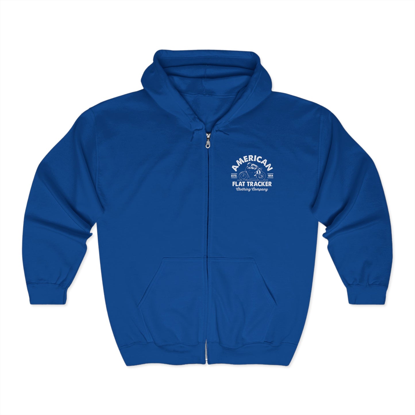 Crest Zip-Up Hoodie