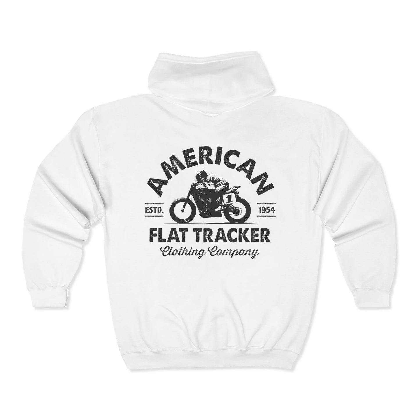 Crest Zip-Up Hoodie