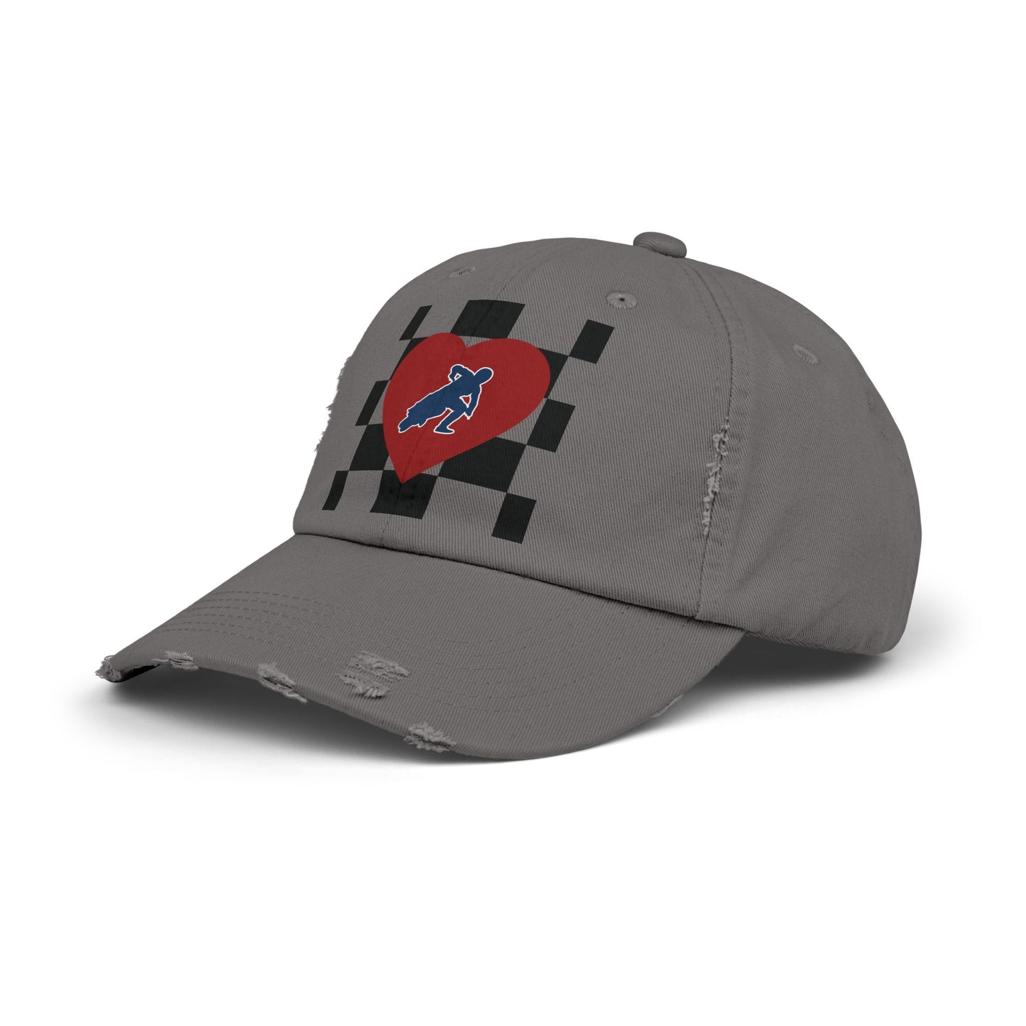 Flat Track Love Distressed Cap (Various Colors)