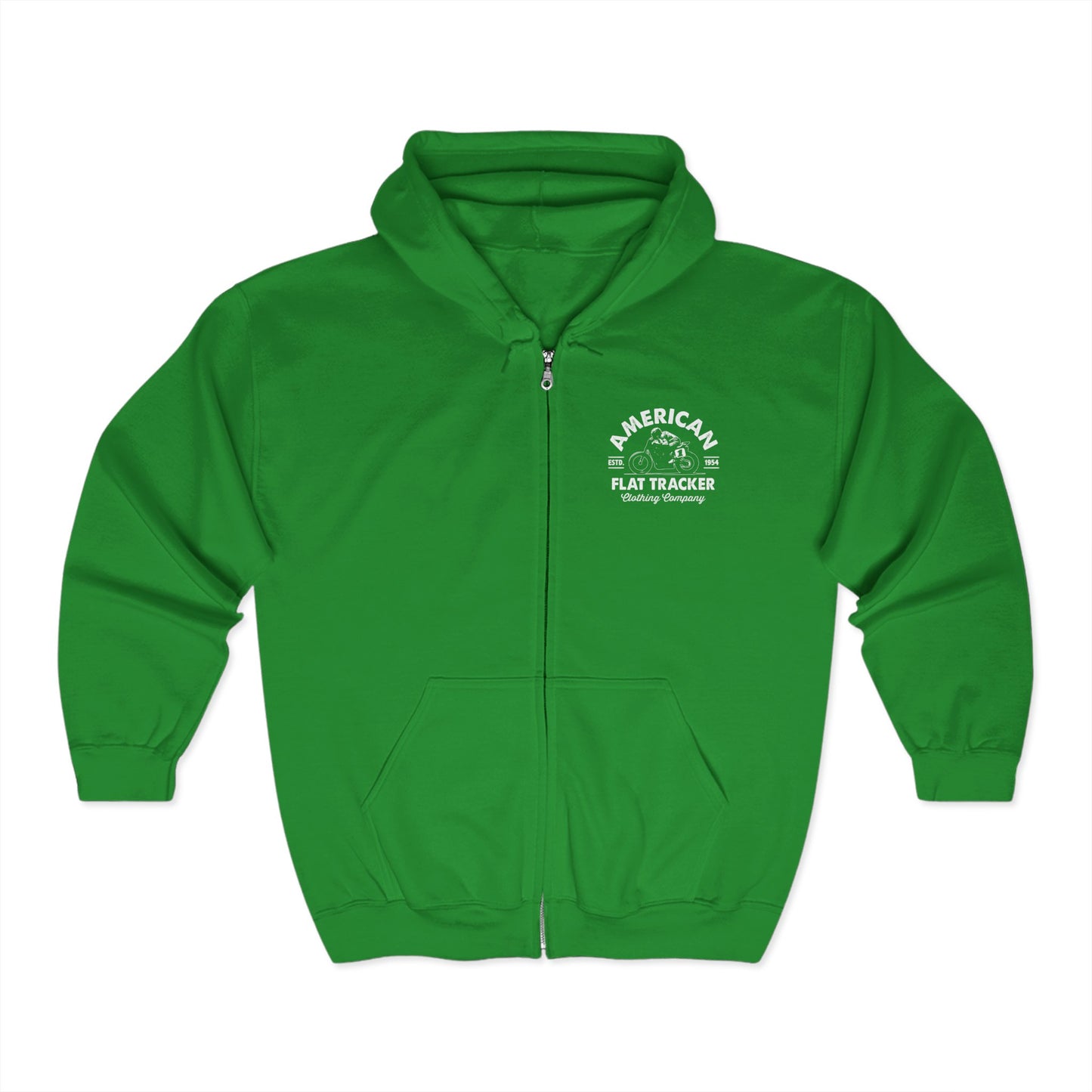 Crest Zip-Up Hoodie