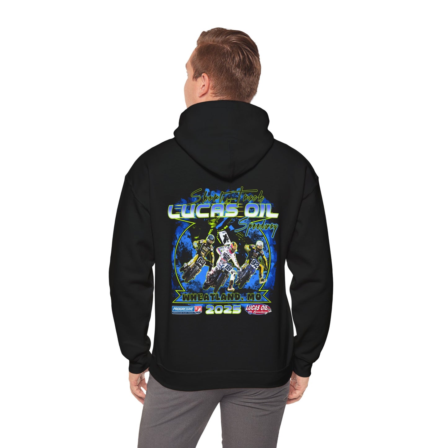 2025 Short Track at Lucas Oil Speedway Pullover Hoodie (Various Colors)