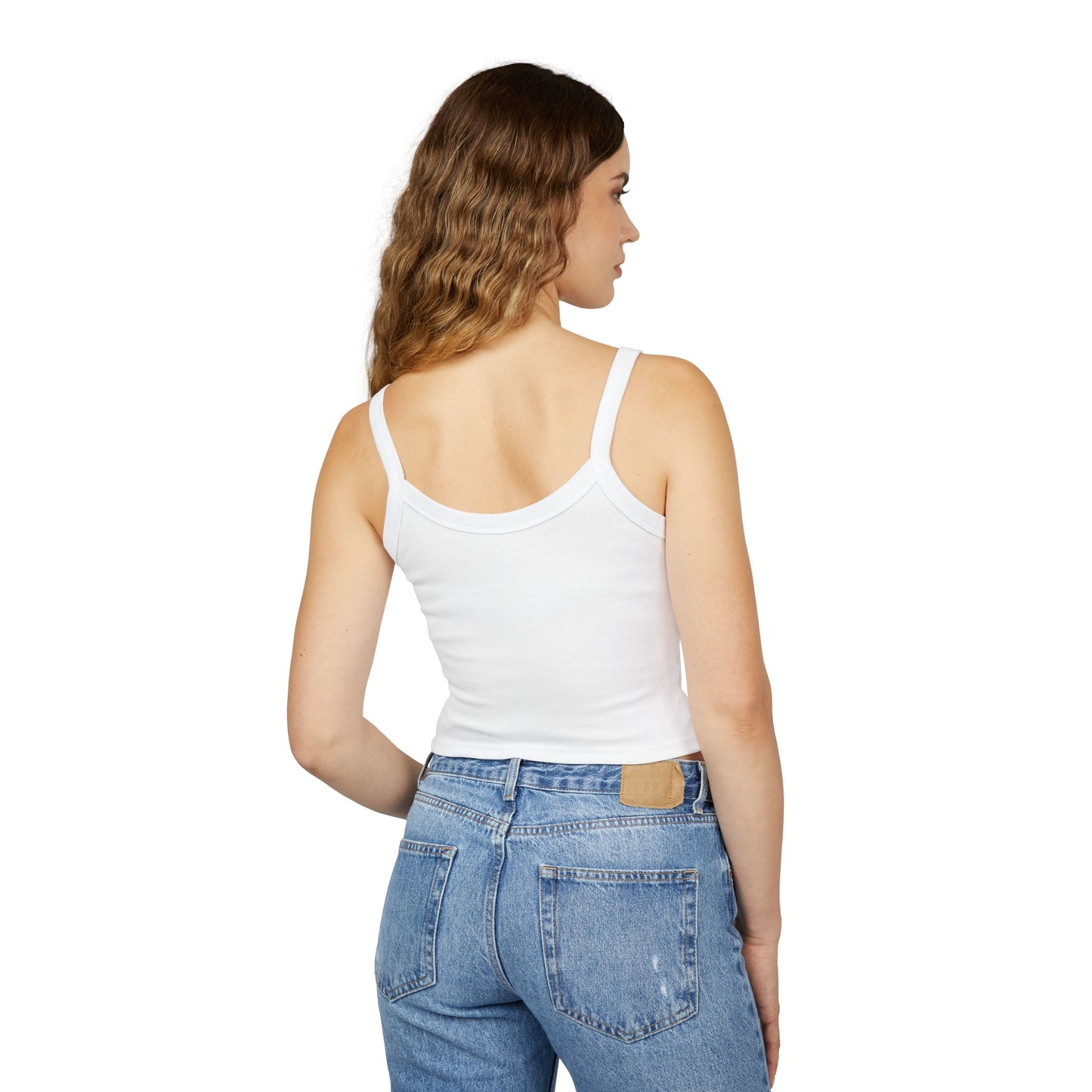 Women's Crest Spaghetti Strap Tank Top (Various Colors)