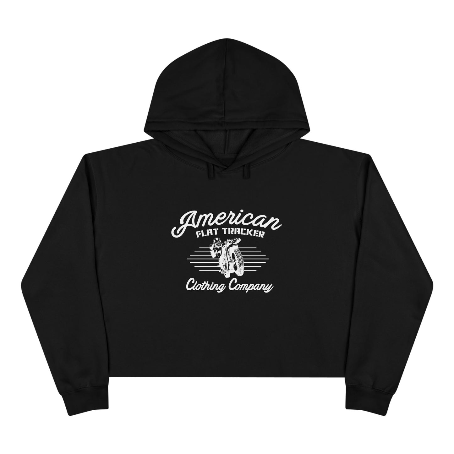 Women's Vintage Racer Crop Hoodie (Various Colors)