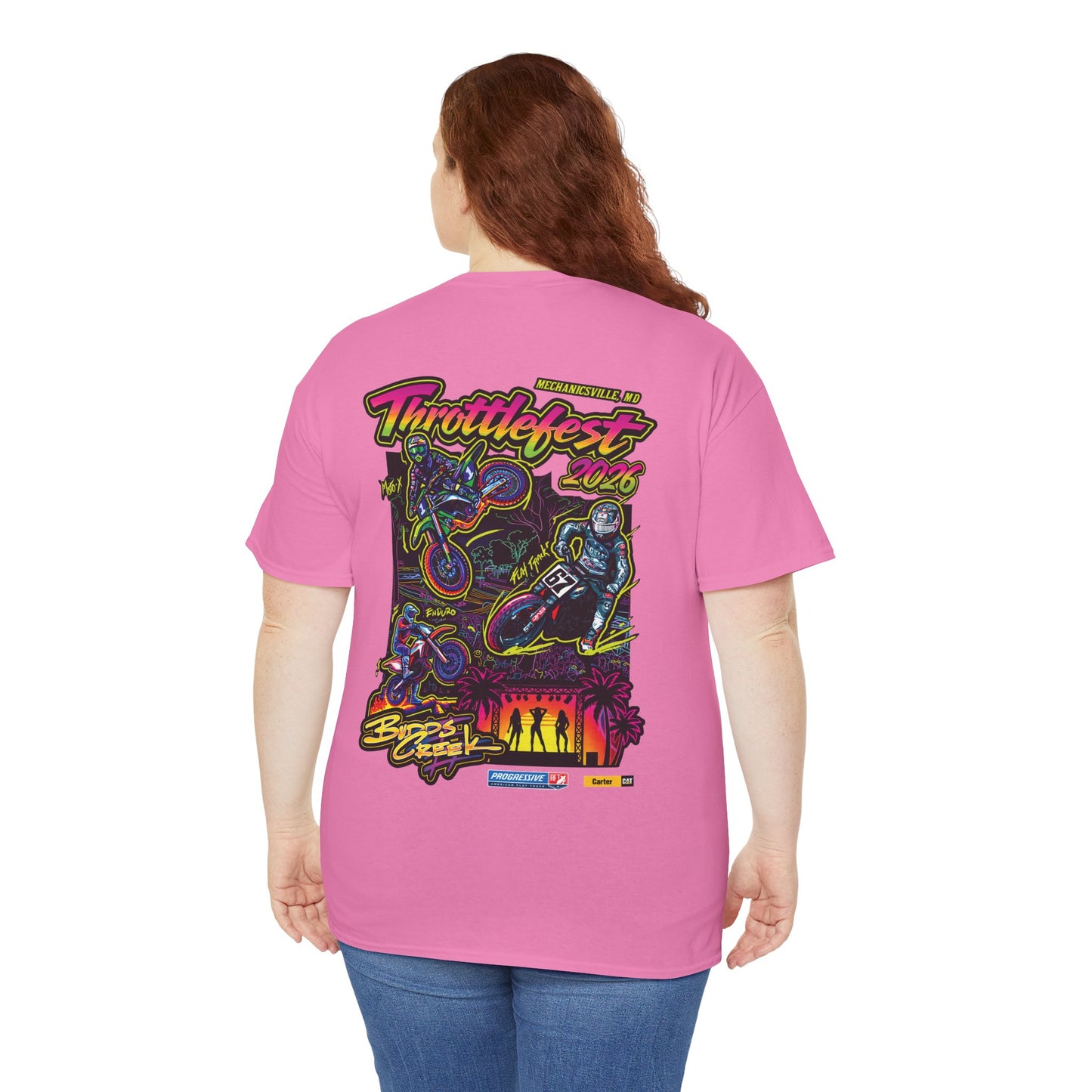2026 Throttlefest Budds Creek T-Shirt (Various Colors) Ver 1