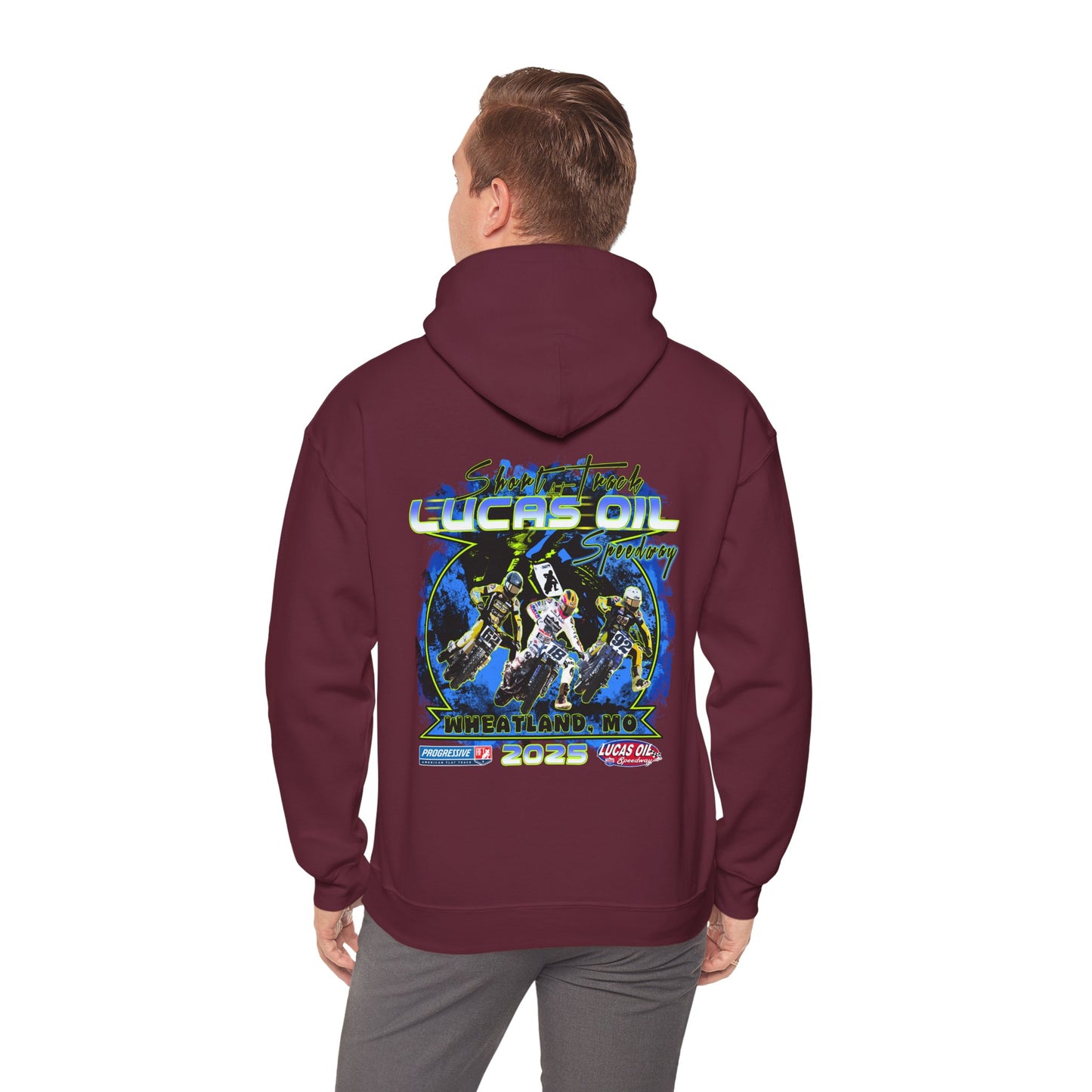 2025 Short Track at Lucas Oil Speedway Pullover Hoodie (Various Colors)