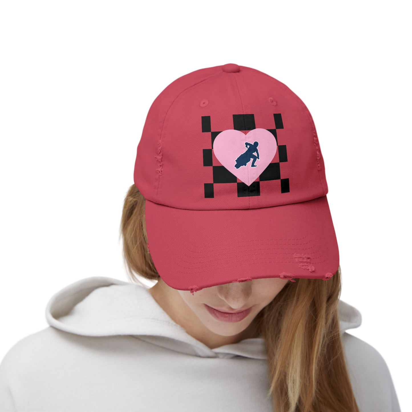 Flat Track Love Distressed Cap (Various Colors)