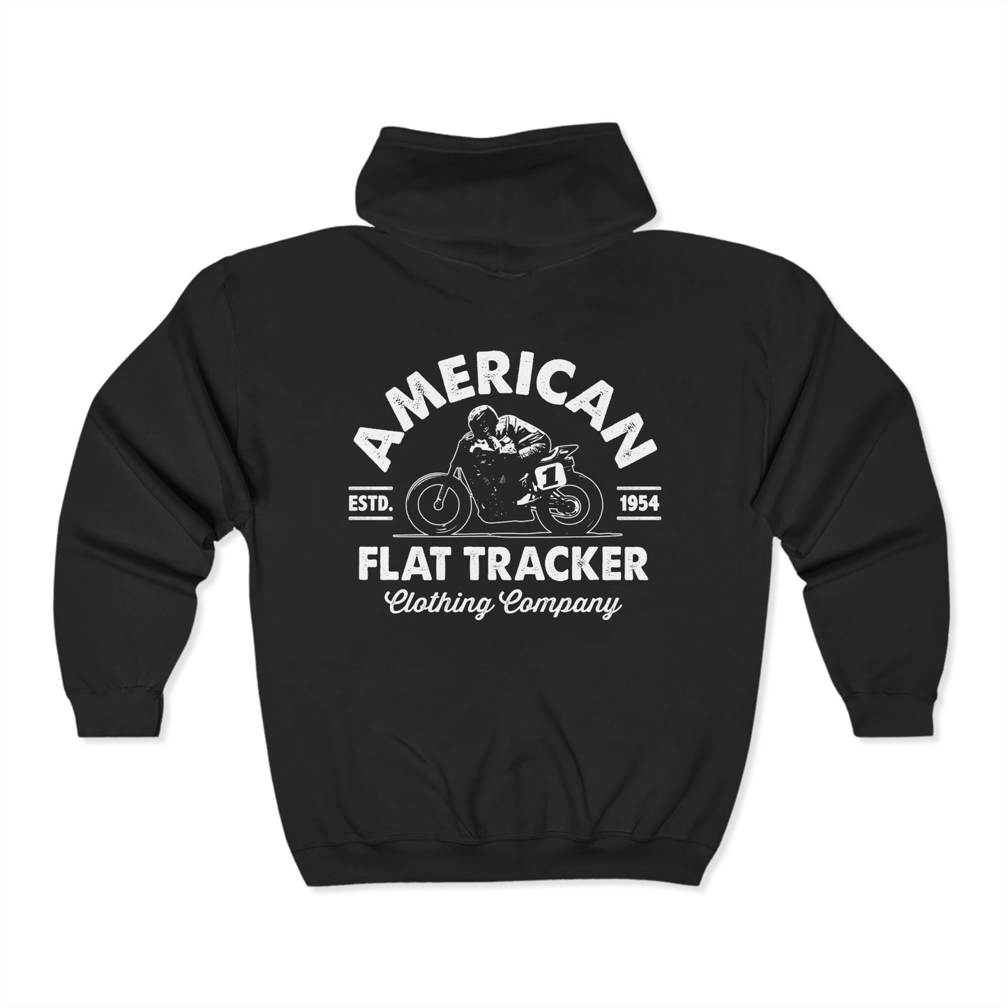 Crest Zip-Up Hoodie