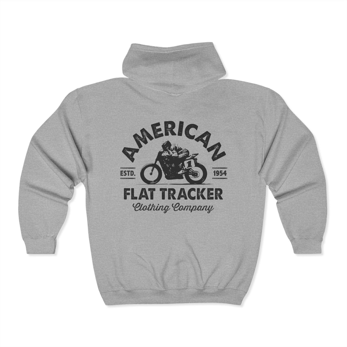 Crest Zip-Up Hoodie