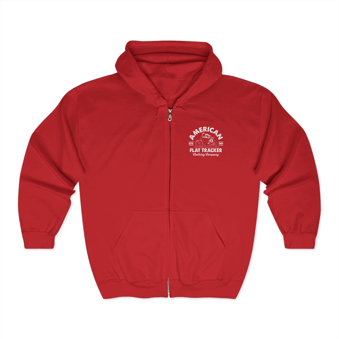 Crest Zip-Up Hoodie