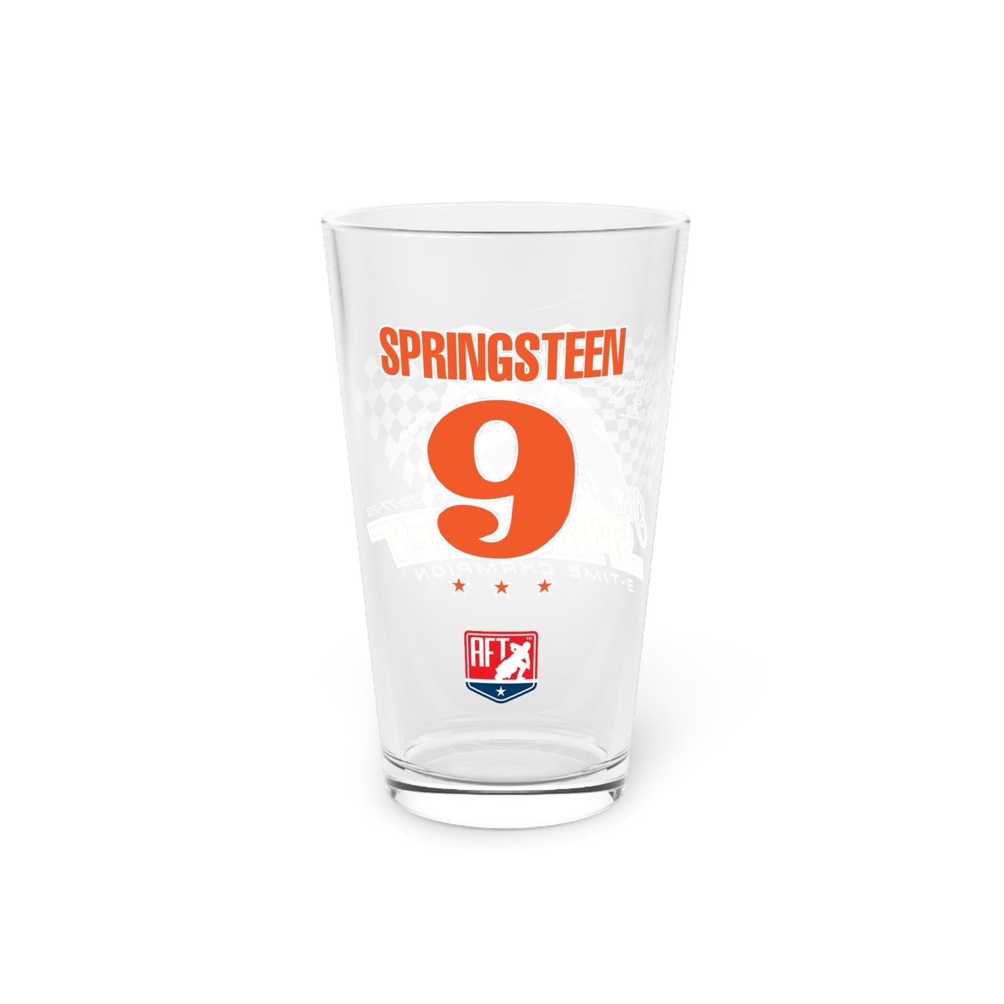 Jay Springsteen 3x Champion 16oz. AFT Legends Pint Glass