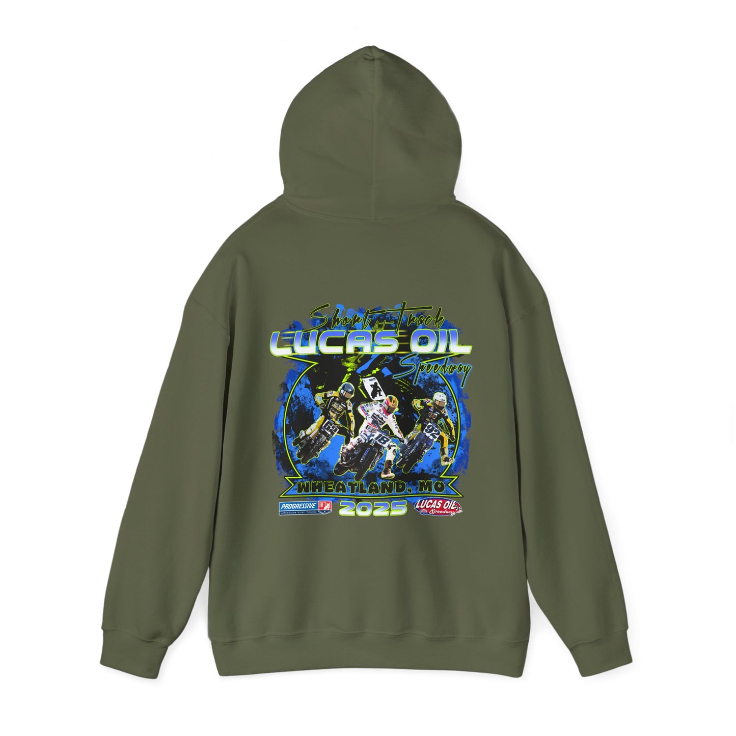 2025 Short Track at Lucas Oil Speedway Pullover Hoodie (Various Colors)