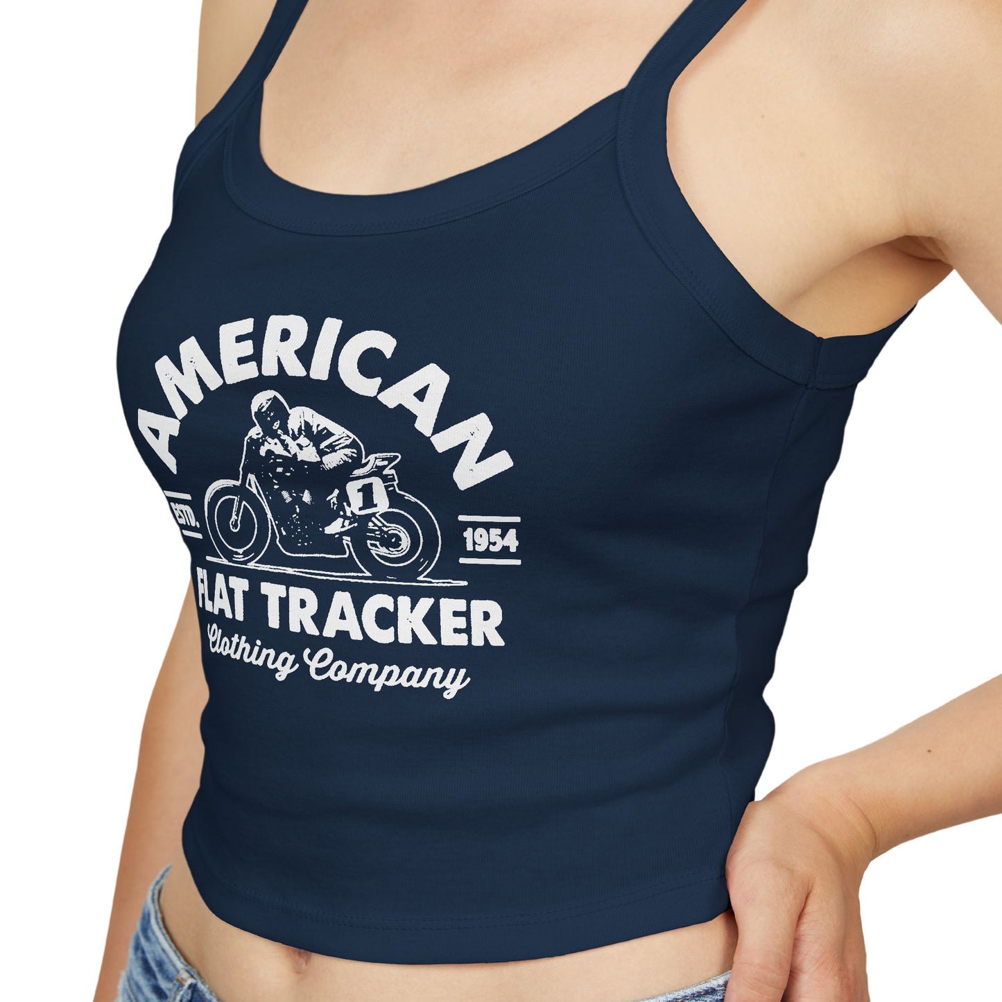 Women's Crest Spaghetti Strap Tank Top (Various Colors)