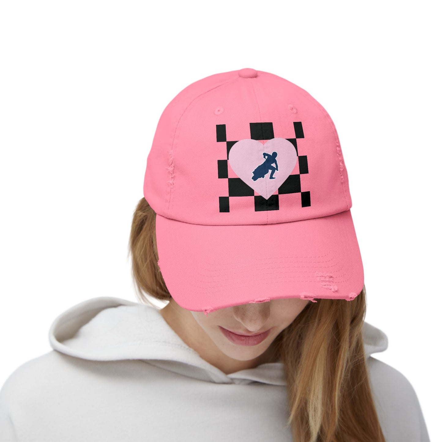 Flat Track Love Distressed Cap (Various Colors)