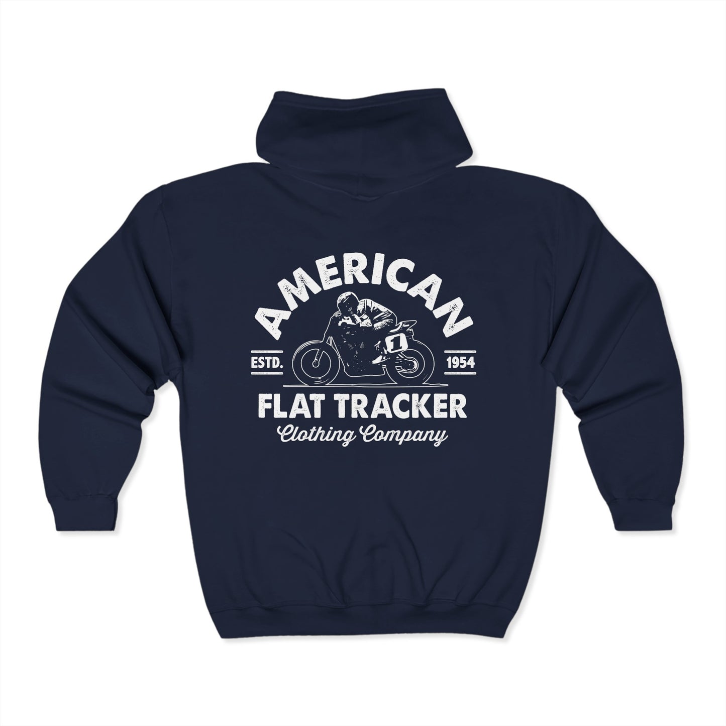 Crest Zip-Up Hoodie