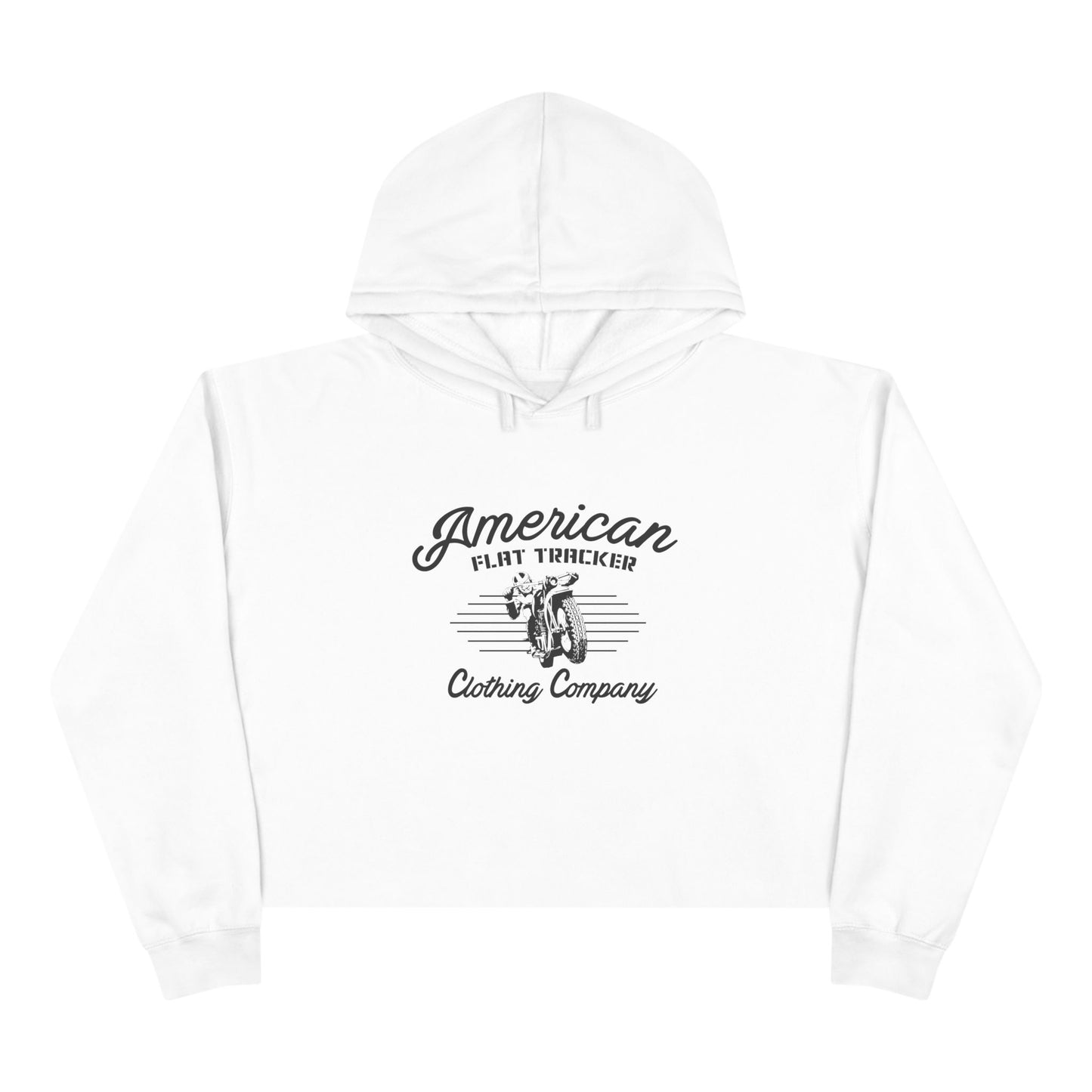Women's Vintage Racer Crop Hoodie (Various Colors)