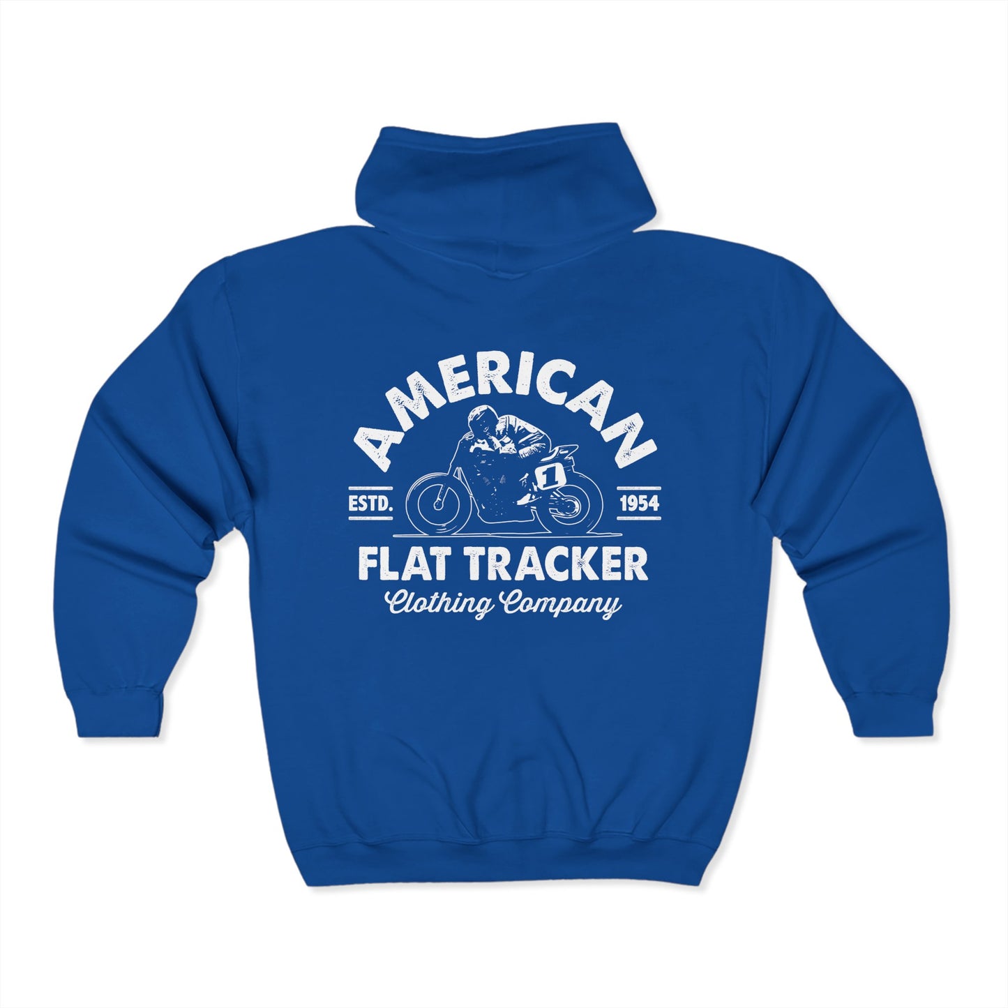 Crest Zip-Up Hoodie