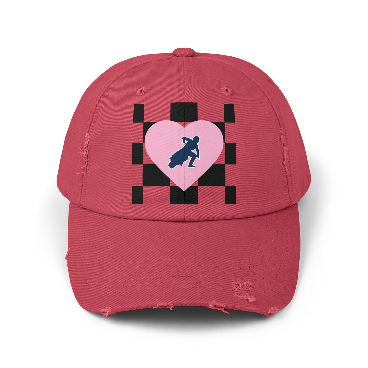 Flat Track Love Distressed Cap (Various Colors)