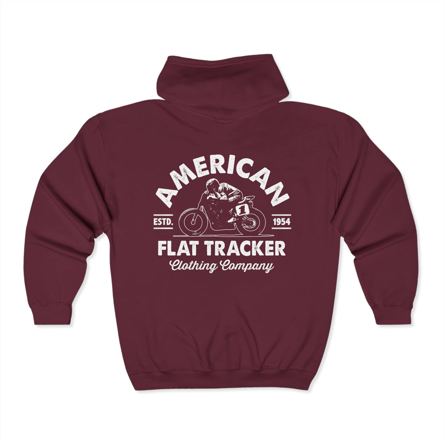 Crest Zip-Up Hoodie