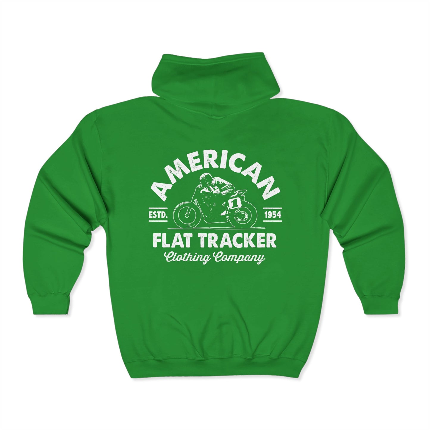 Crest Zip-Up Hoodie