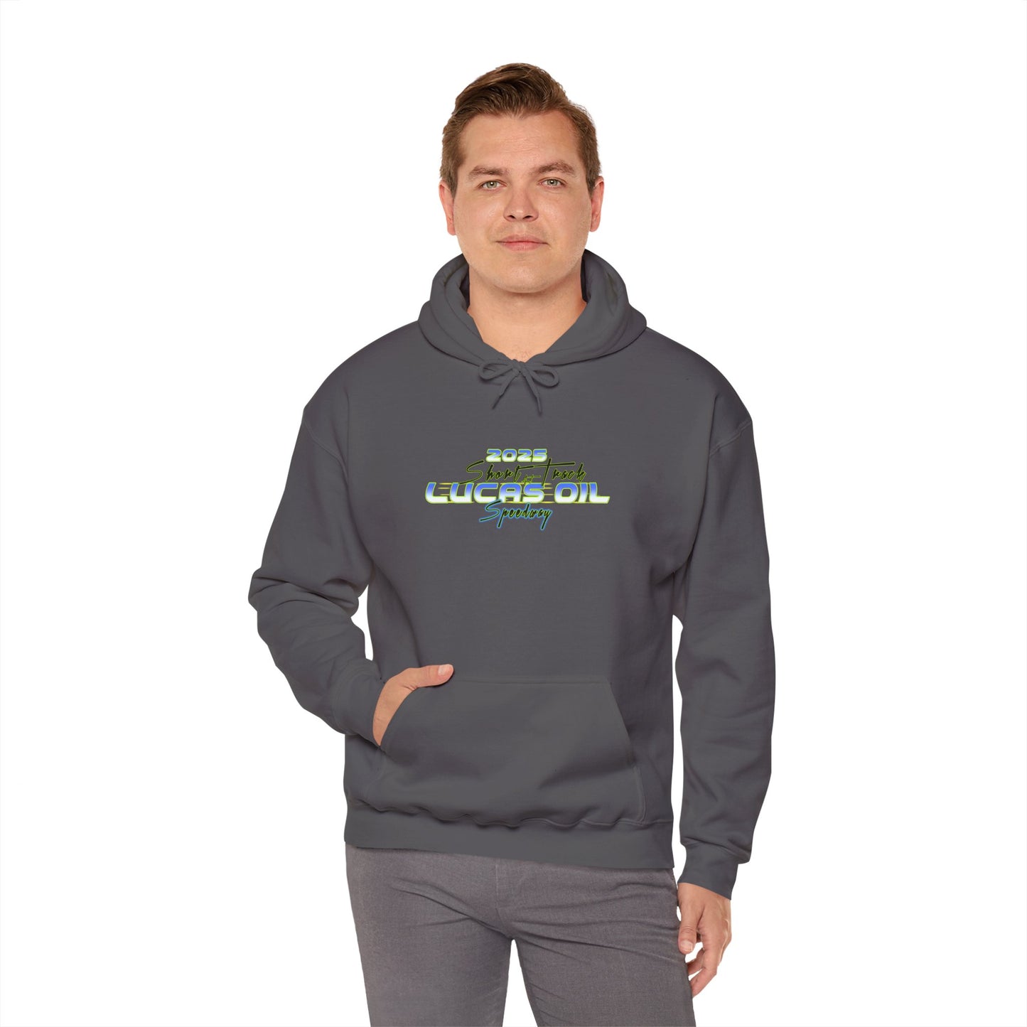 2025 Short Track at Lucas Oil Speedway Pullover Hoodie (Various Colors)