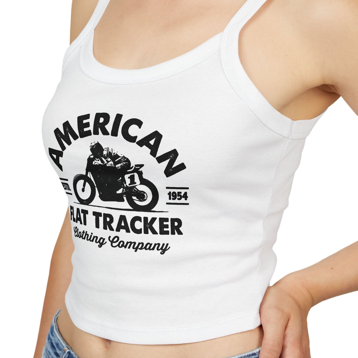 Women's Crest Spaghetti Strap Tank Top (Various Colors)