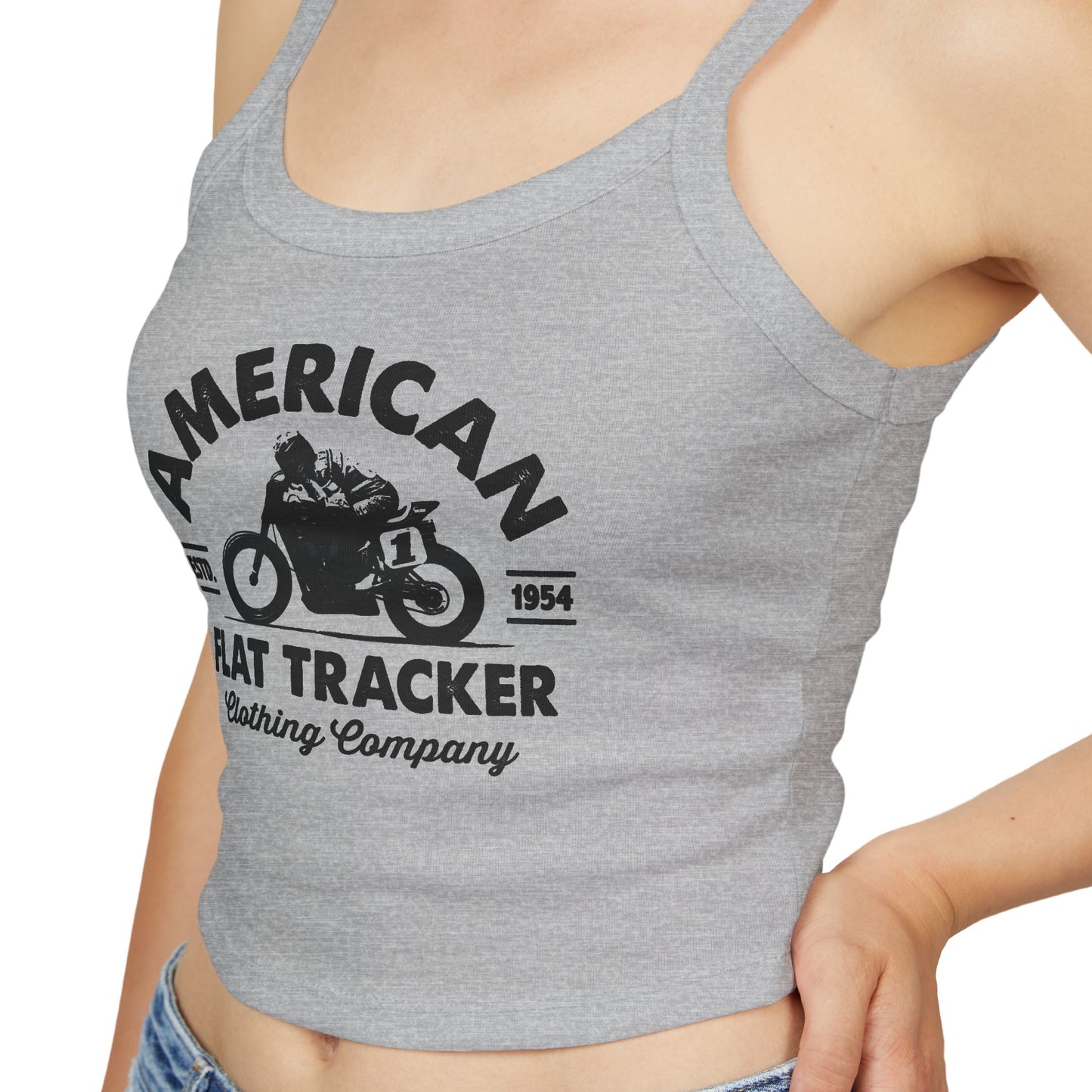Women's Crest Spaghetti Strap Tank Top (Various Colors)