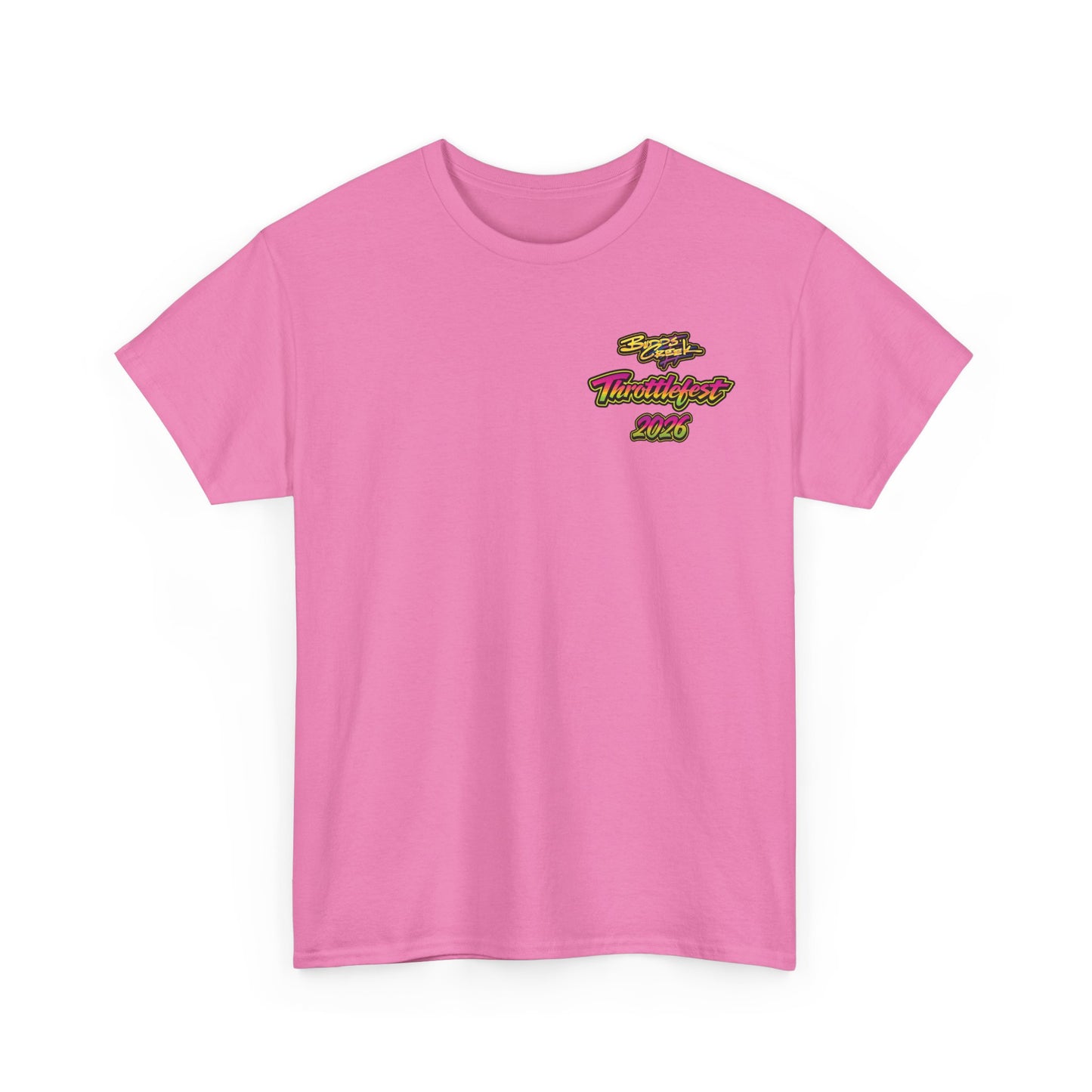2026 Throttlefest Budds Creek T-Shirt (Various Colors) Ver 1