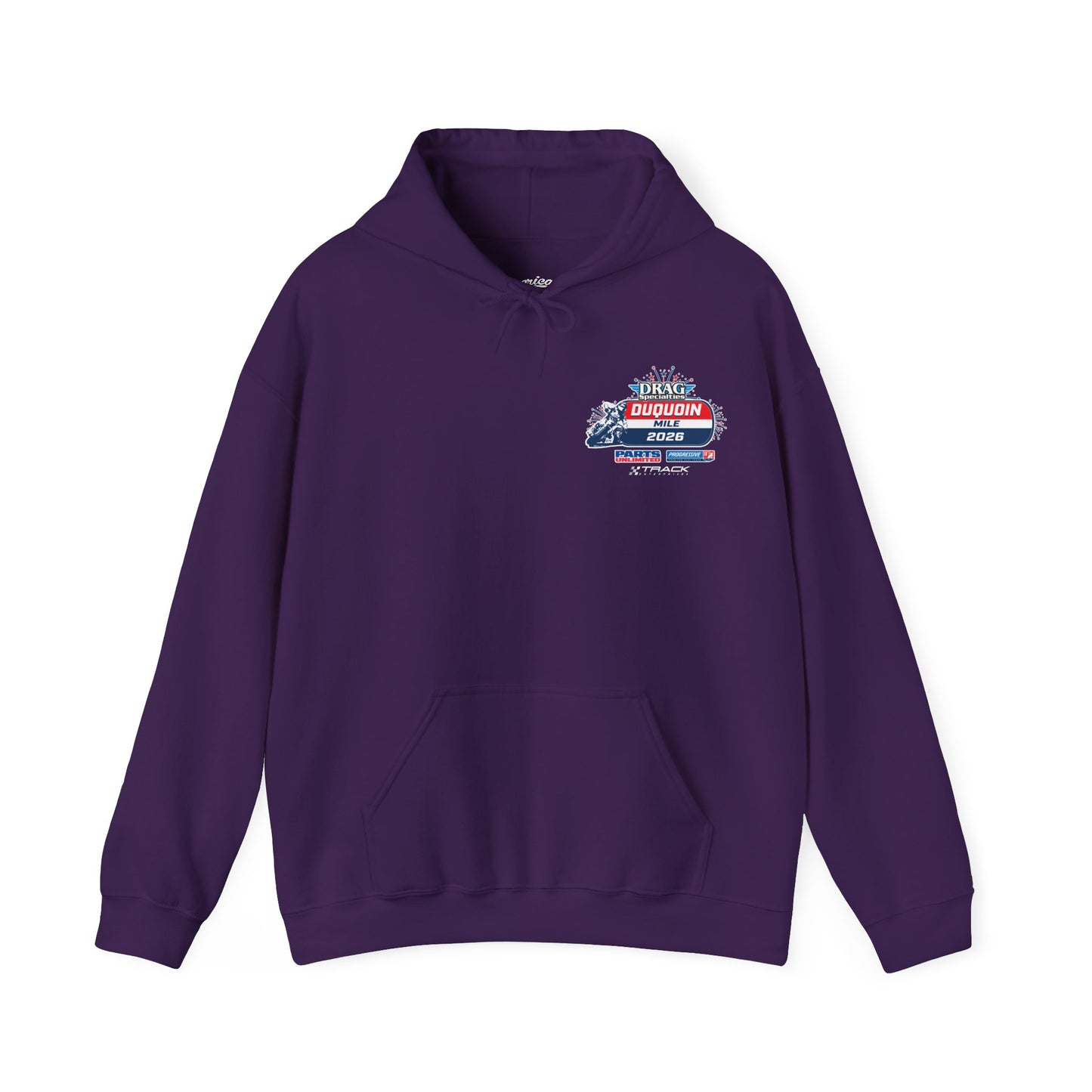 2026 DuQuoin Mile Pullover Hoodie (Various Colors)