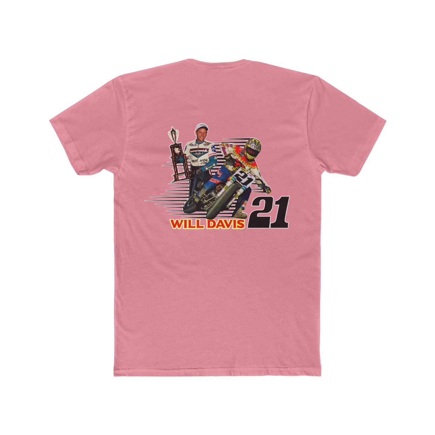 Will Davis Flat Track Legend Short Sleeve T-Shirt (Various Colors)