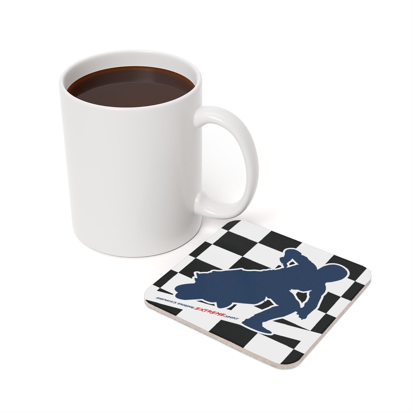 American Flat Track Cork Coaster (Various Designs & Shapes)