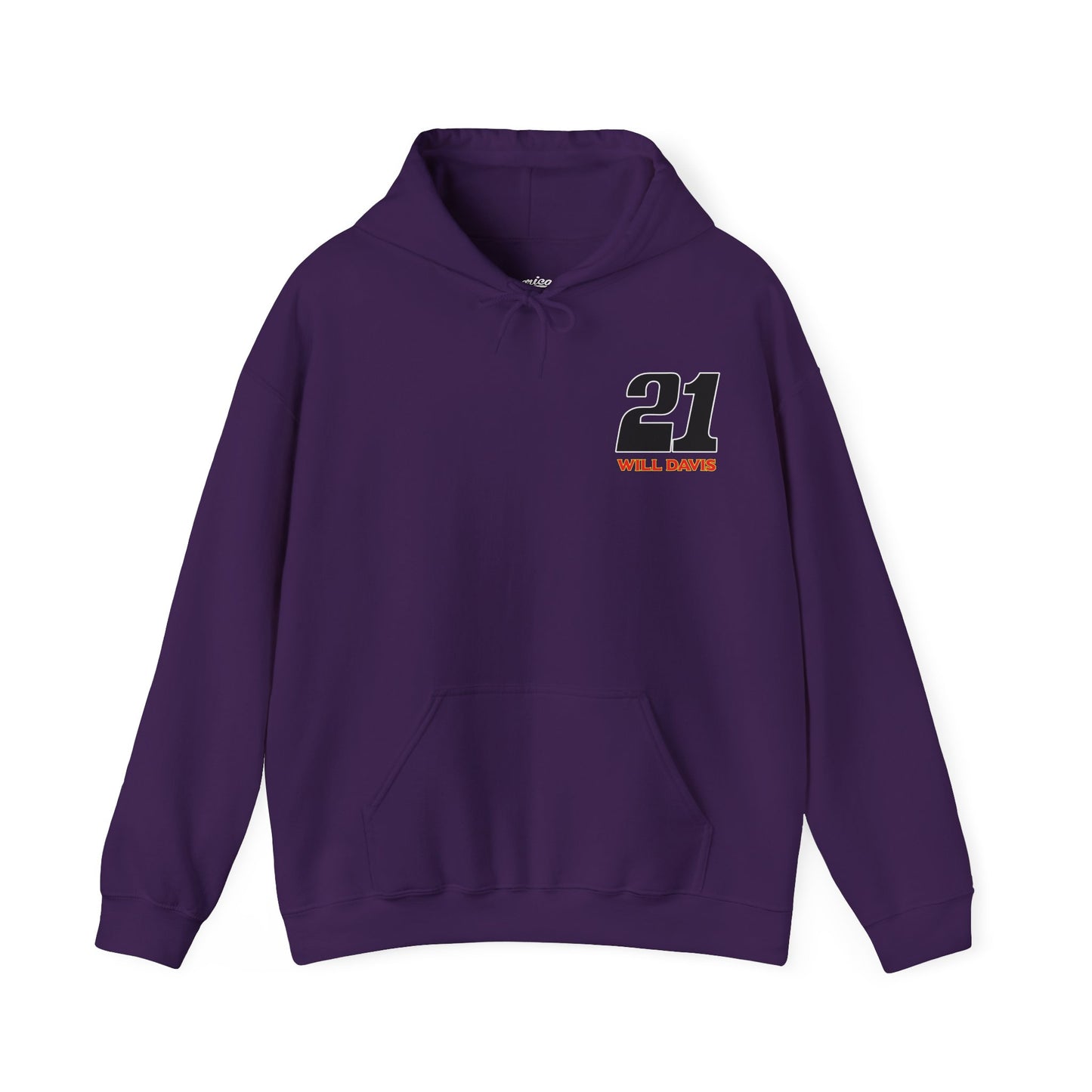 Will Davis Flat Track Legend Pullover Hoodie (Various Colors)