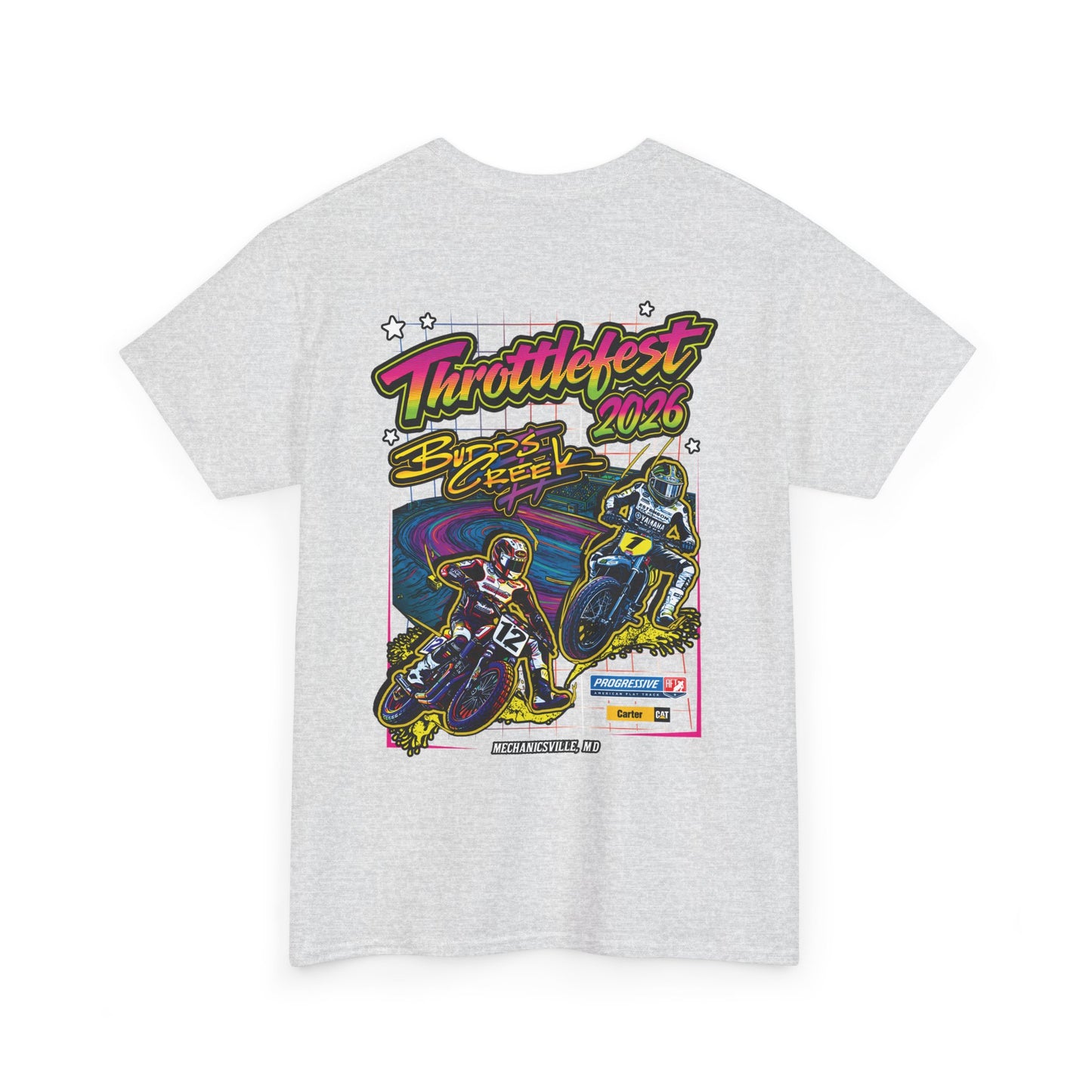 2026 Throttlefest Budds Creek T-Shirt (Various Colors) Ver 2