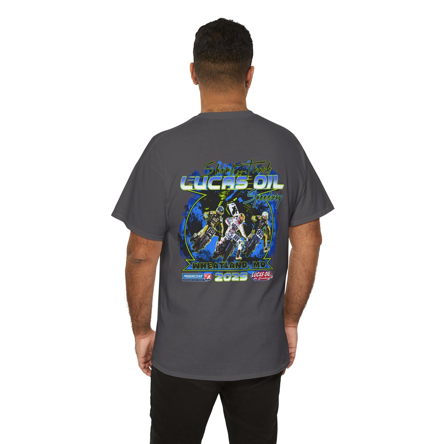 2025 Short Track at Lucas Oil Speedway T-Shirt (Various Colors)
