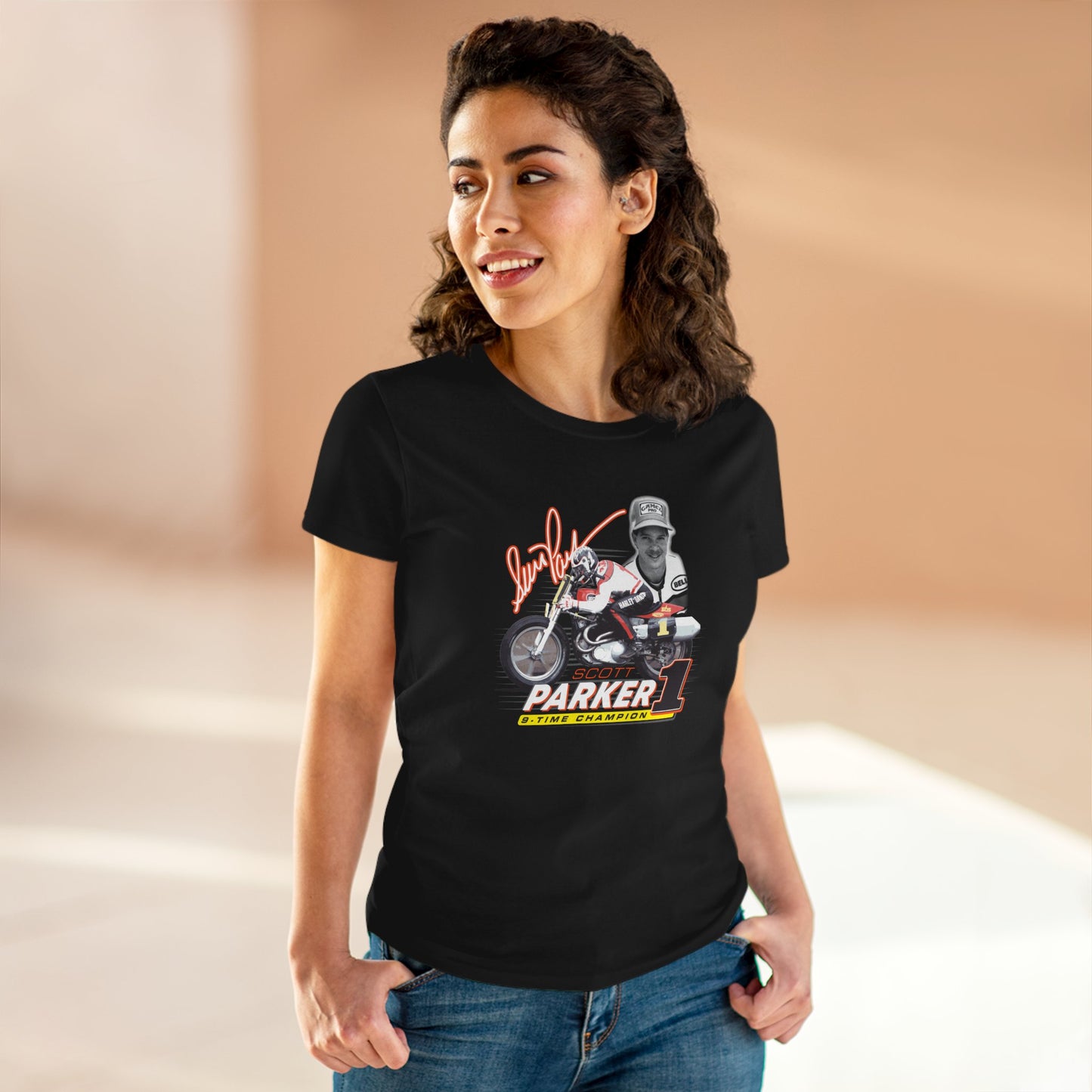 Women’s Scott Parker 9-Time Champion Short Sleeve T-Shirt (Various Colors)