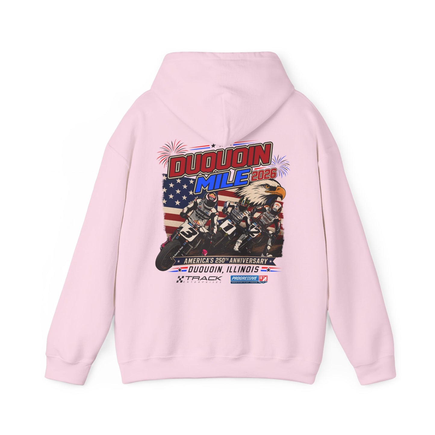 2026 DuQuoin Mile Pullover Hoodie (Various Colors)