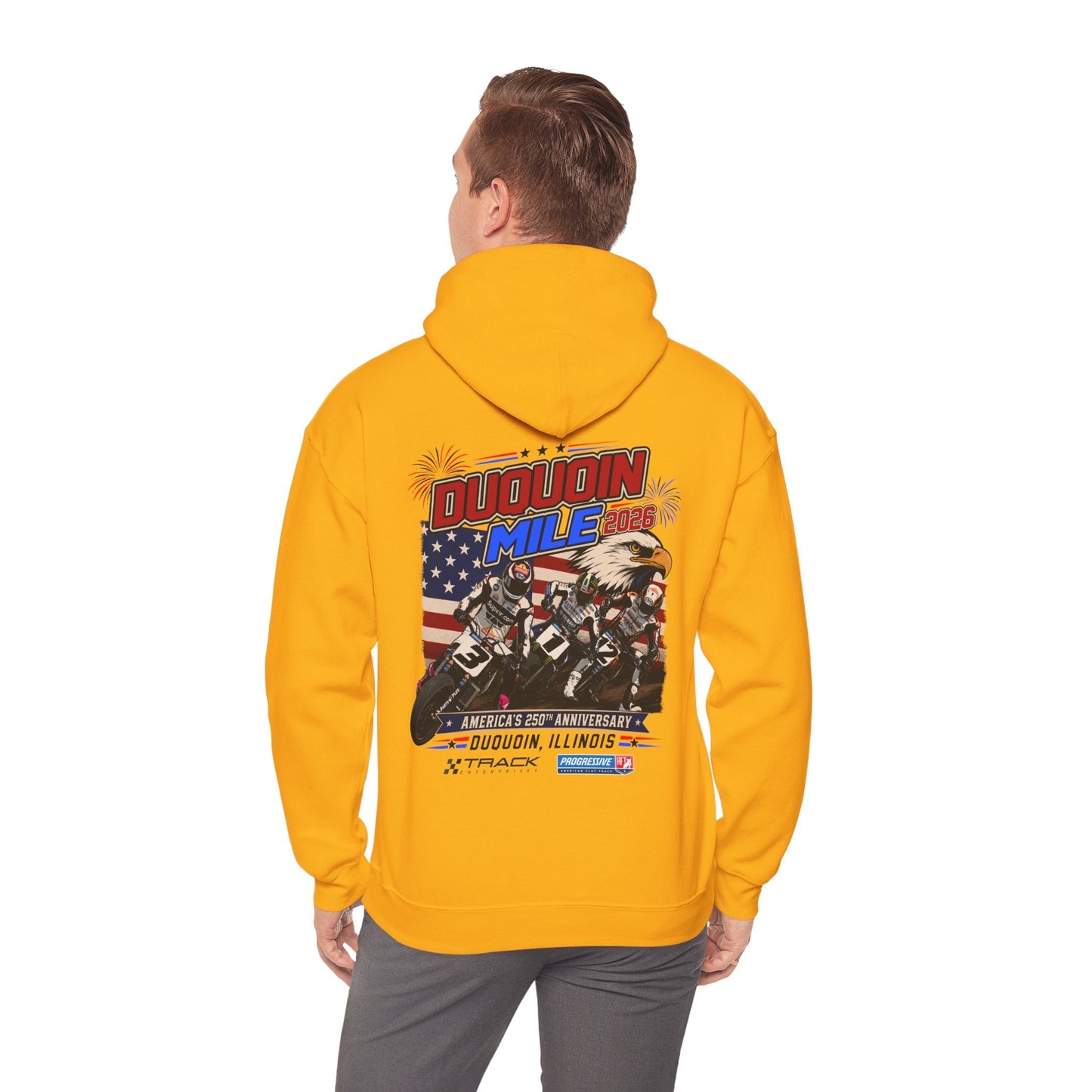 2026 DuQuoin Mile Pullover Hoodie (Various Colors)