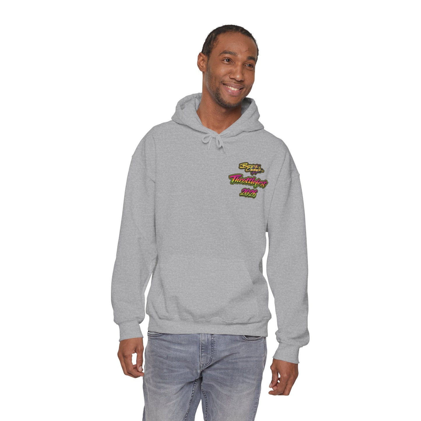 2026 ThrottleFest Budds Creek Pullover Hoodie (Various Colors) Ver 1