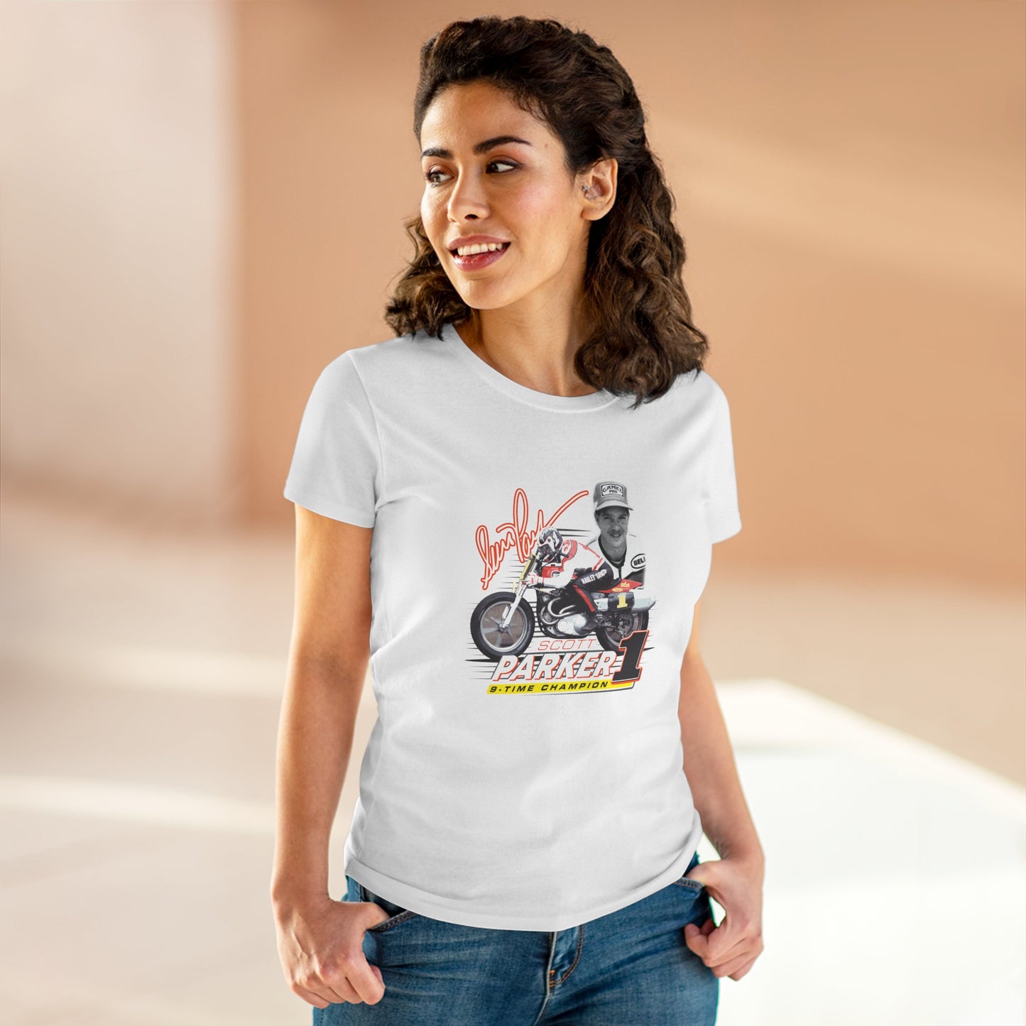 Women’s Scott Parker 9-Time Champion Short Sleeve T-Shirt (Various Colors)