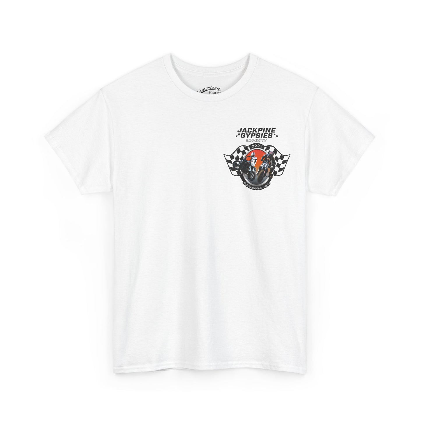 2025 Jackpine Gypsies Super TT T-Shirt (Various Colors)