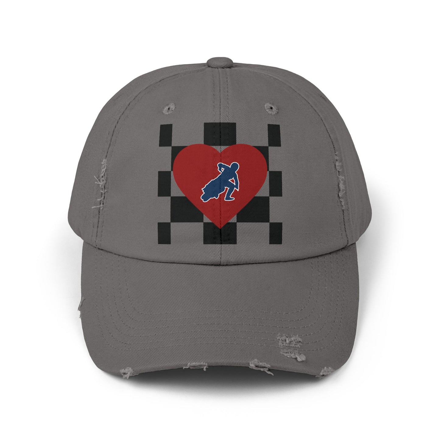 Flat Track Love Distressed Cap (Various Colors)