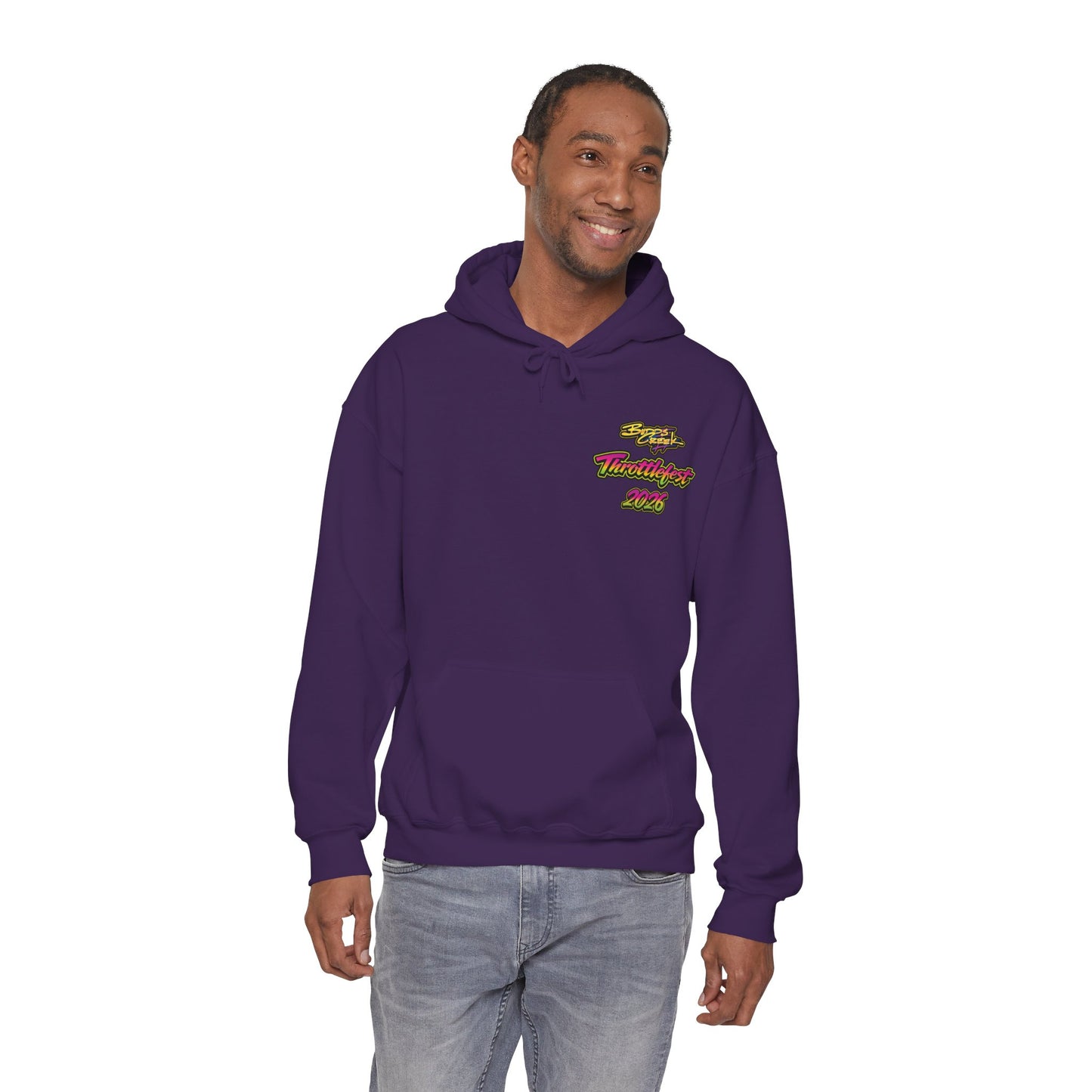 2026 ThrottleFest Budds Creek Pullover Hoodie (Various Colors) Ver 1