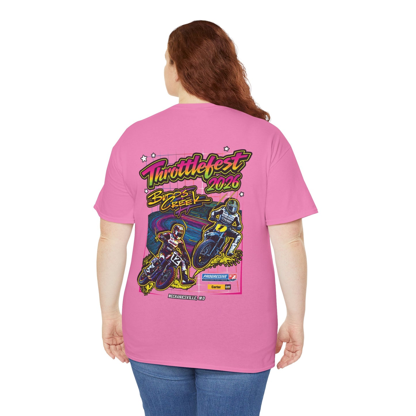 2026 Throttlefest Budds Creek T-Shirt (Various Colors) Ver 2