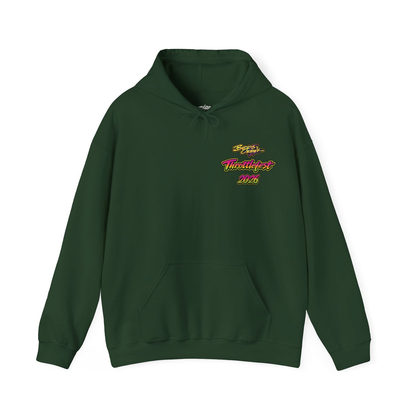 2026 ThrottleFest Budds Creek Pullover Hoodie (Various Colors) Ver 1