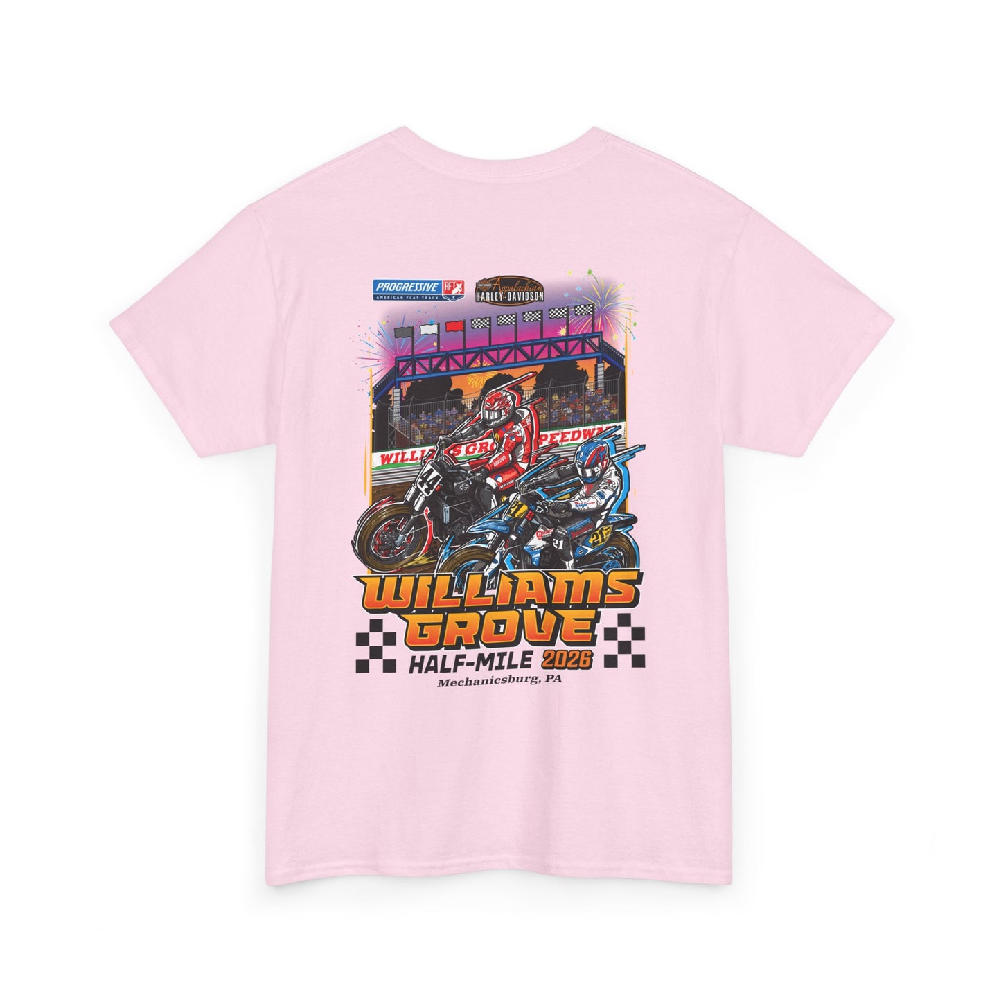 2026 Williams Grove Half-Mile T-Shirt (Various Colors)