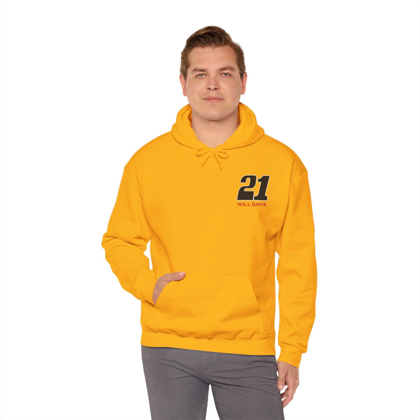 Will Davis Flat Track Legend Pullover Hoodie (Various Colors)