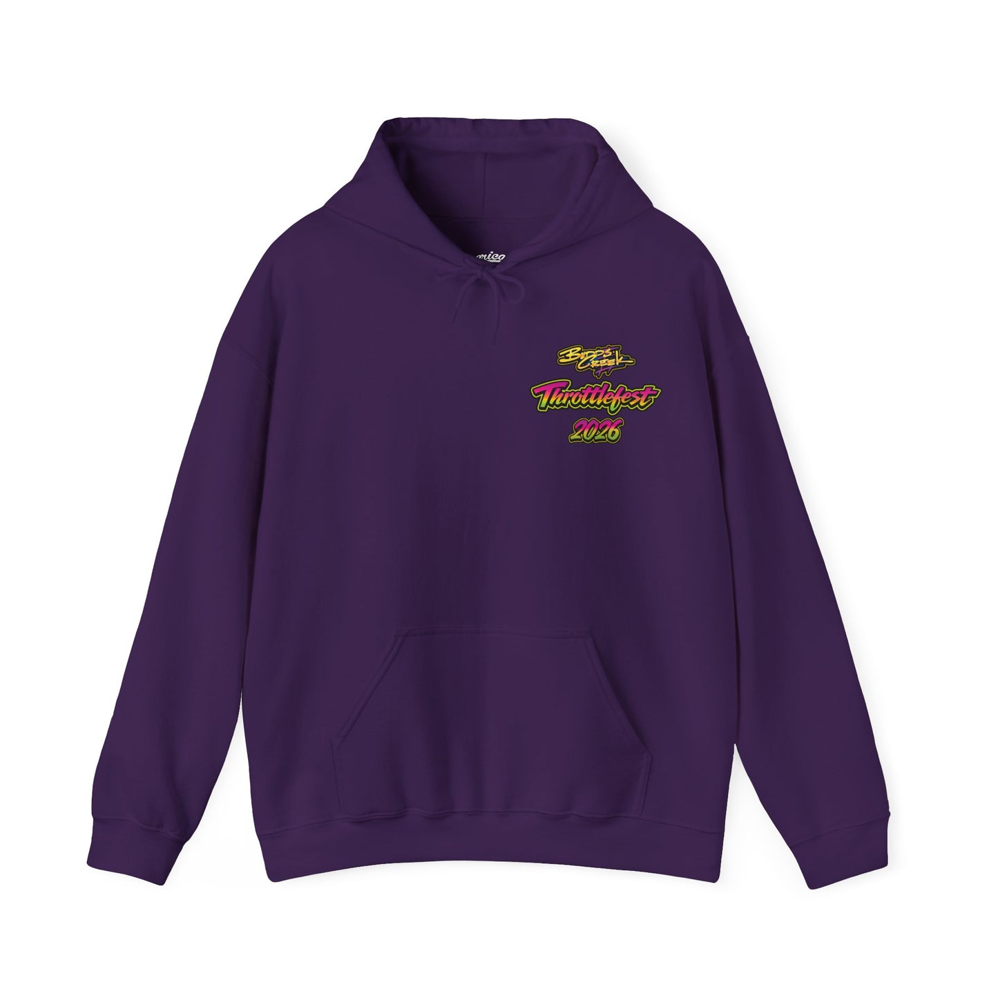 2026 ThrottleFest Budds Creek Pullover Hoodie (Various Colors) Ver 1