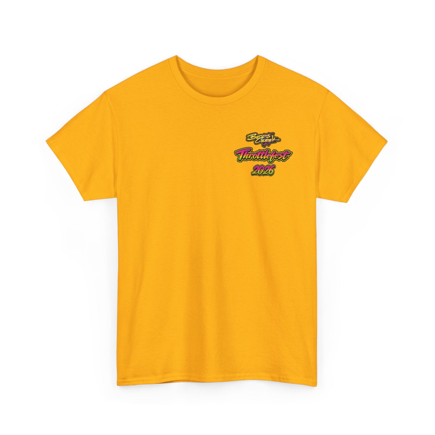 2026 Throttlefest Budds Creek T-Shirt (Various Colors) Ver 1