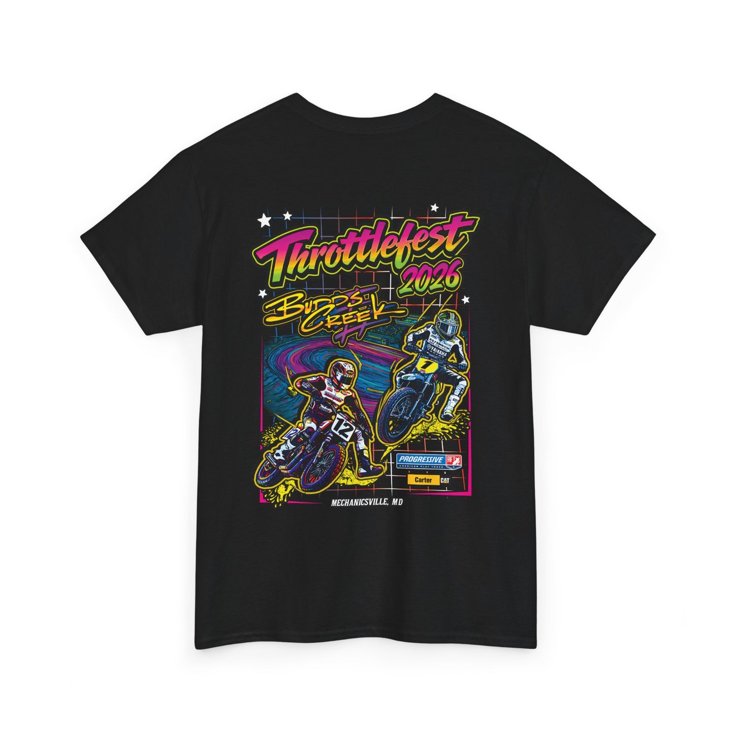 2026 Throttlefest Budds Creek T-Shirt (Various Colors) Ver 2